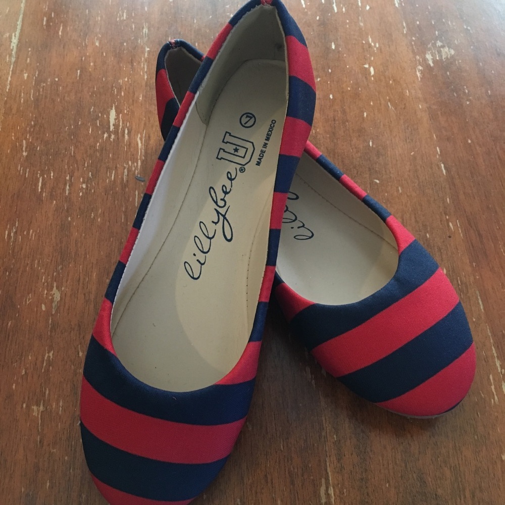 LillyBee university flats size 7